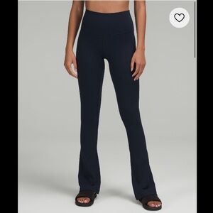 Lululemon Align High Rise Mini Flare Pant 4 Navy